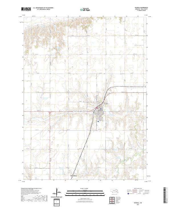 USGS Topographic Map – Osceola