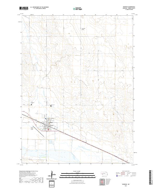 USGS Topographic Map – Oshkosh