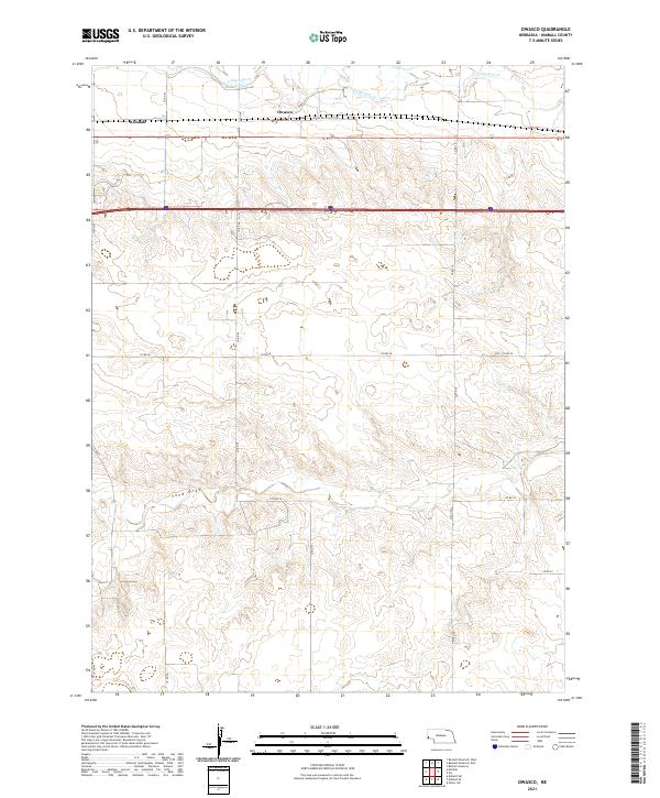 USGS Topographic Map – Owasco