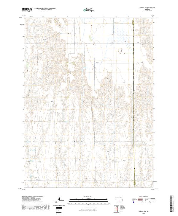 USGS Topographic Map – Oxford NW