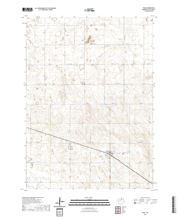 USGS Topographic Map – Page