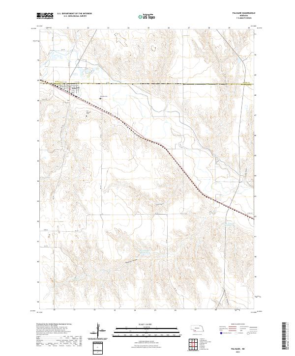 USGS Topographic Map – Palisade