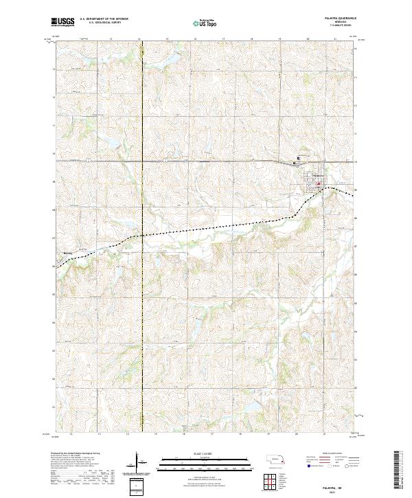 USGS Topographic Map – Palmyra