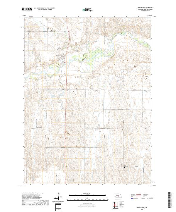 USGS Topographic Map – Pleasanton