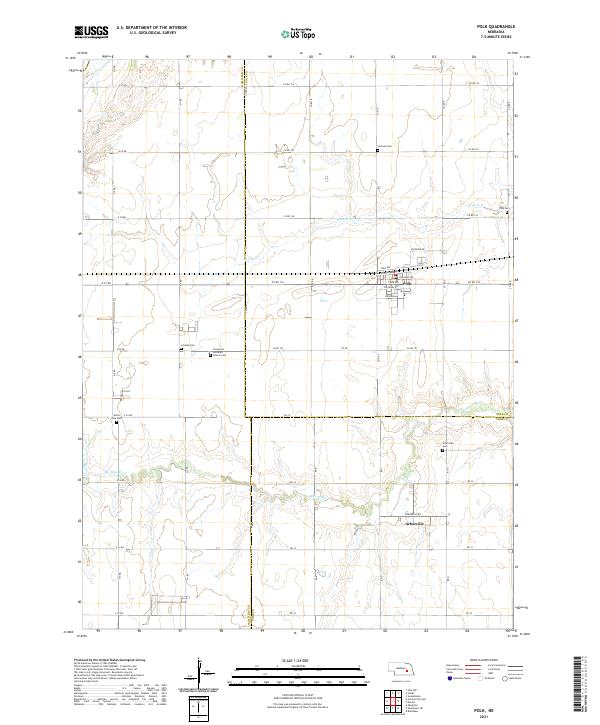 USGS Topographic Map – Polk