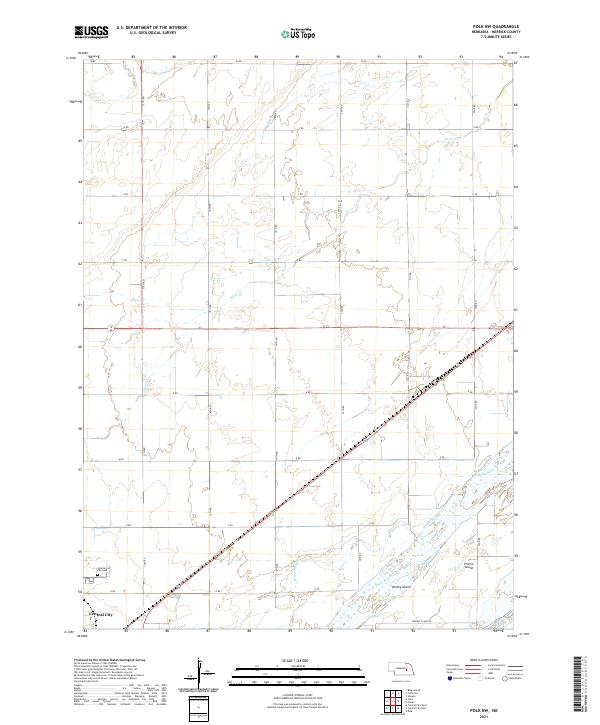 USGS Topographic Map – Polk NW