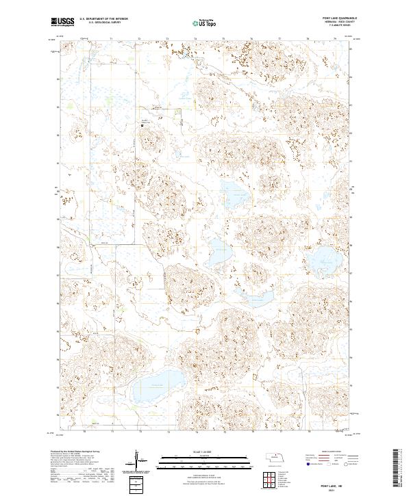 USGS Topographic Map – Pony Lake