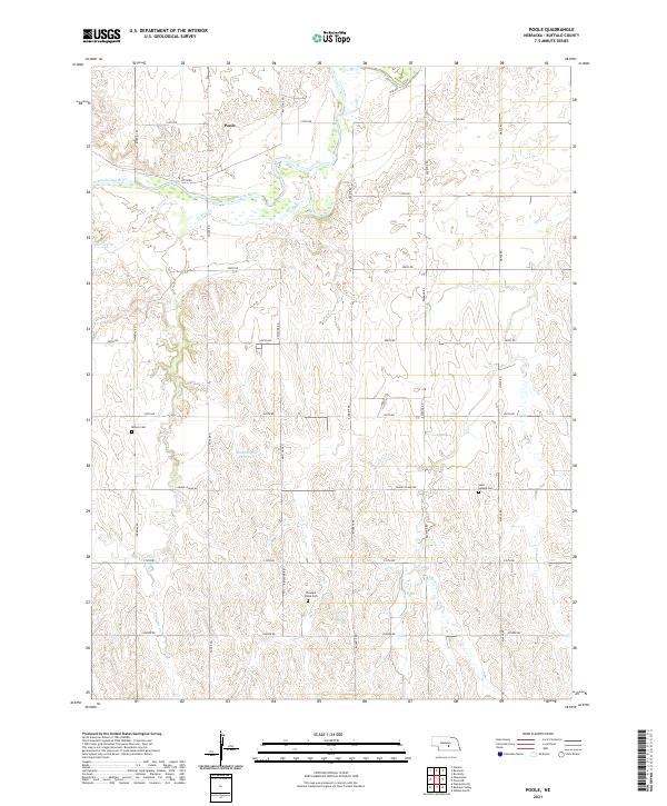 USGS Topographic Map – Poole