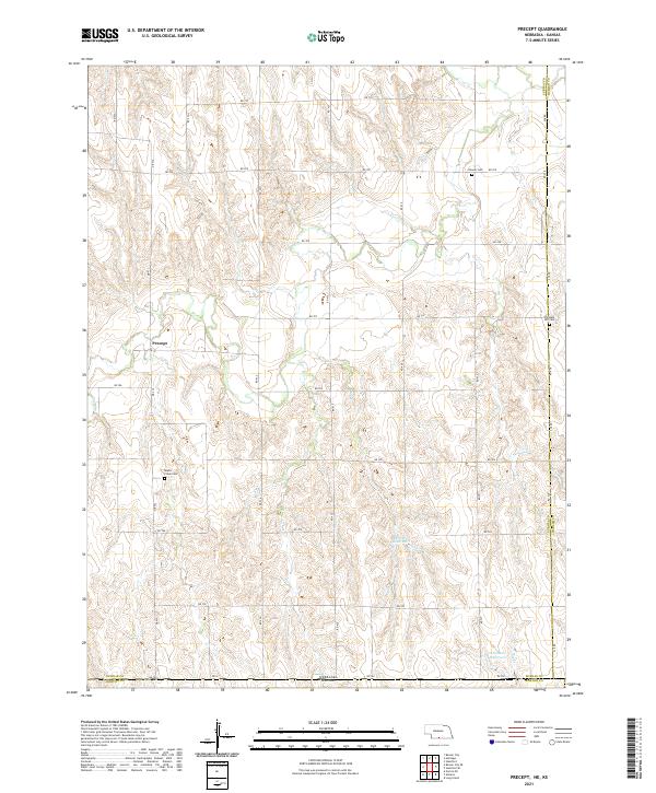 USGS Topographic Map – Precept