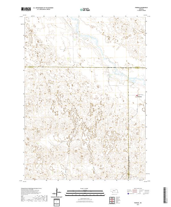 USGS Topographic Map – Purdum