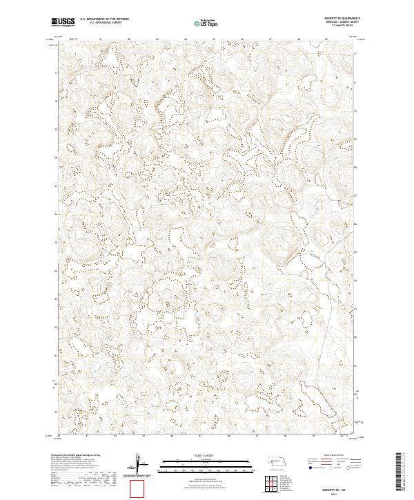 2021 Map of Rackett SE, 2021 Print