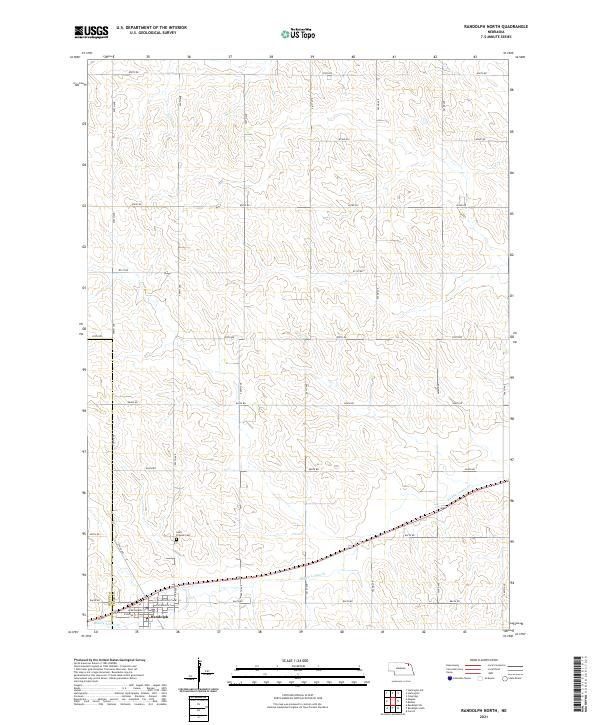 USGS Topographic Map – Randolph North