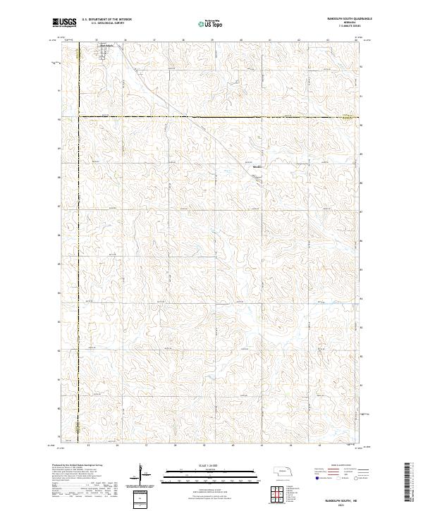 USGS Topographic Map – Randolph South