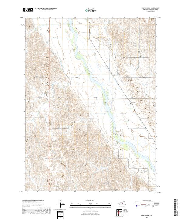 USGS Topographic Map – Ravenna NW