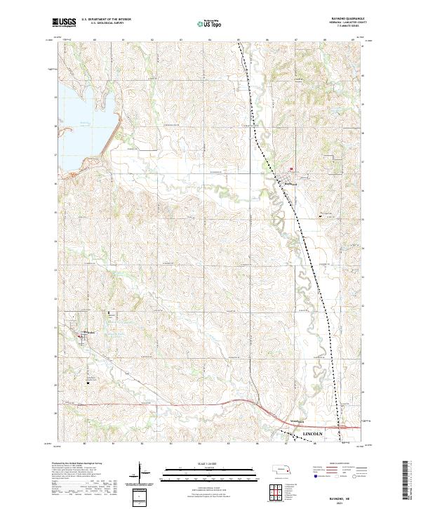USGS Topographic Map – Raymond