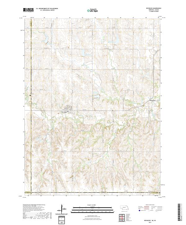 USGS Topographic Map – Reynolds