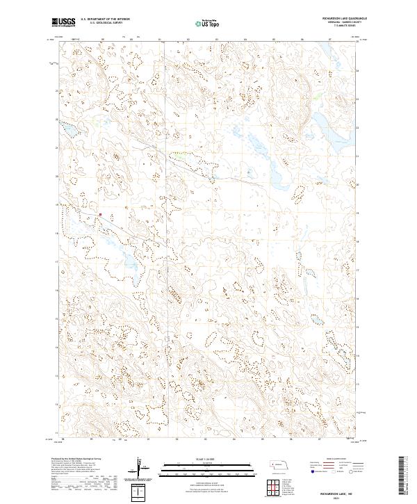 USGS Topographic Map – Richardson Lake