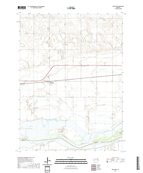 USGS Topographic Map – Richland