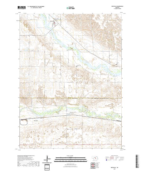 USGS Topographic Map – Rockville