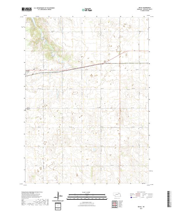USGS Topographic Map – Royal