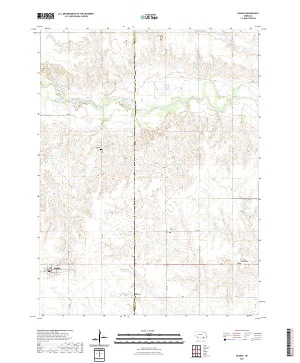 USGS Topographic Map – Ruskin