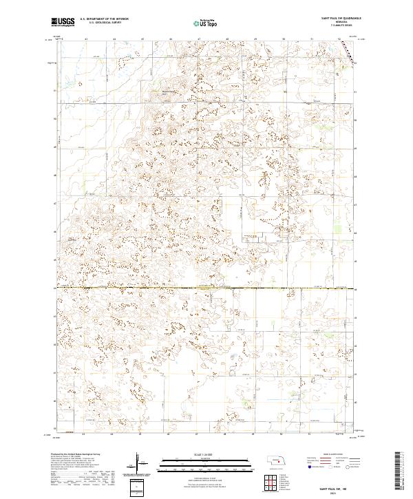 USGS Topographic Map – Saint Paul SW