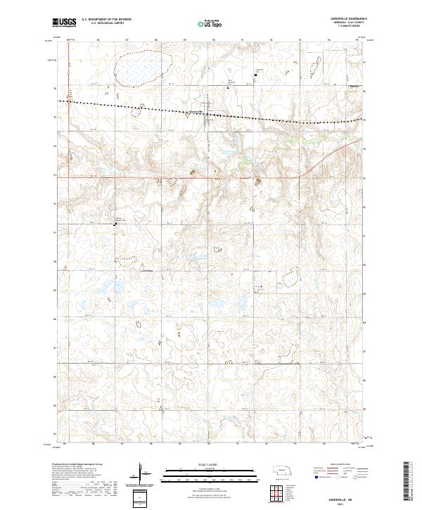 USGS Topographic Map – Saronville