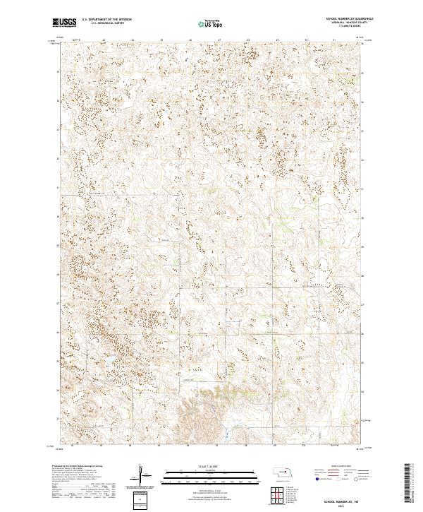 2021 Map of School Number 20, 2021 Print