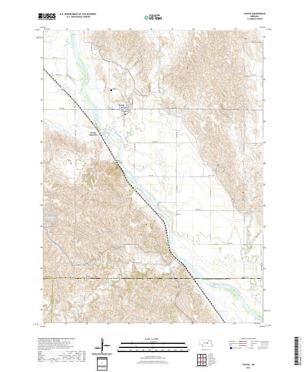 USGS Topographic Map – Scotia