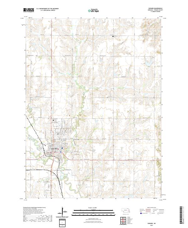 USGS Topographic Map – Seward
