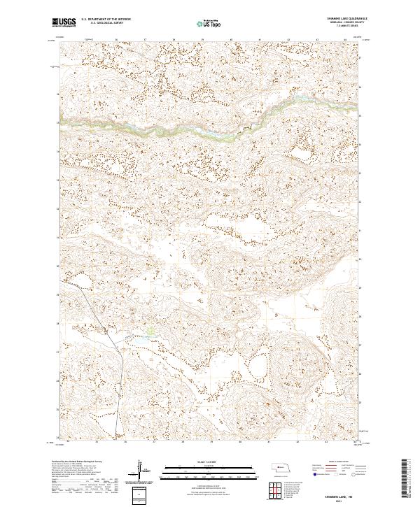 USGS Topographic Map – Shimmins Lake