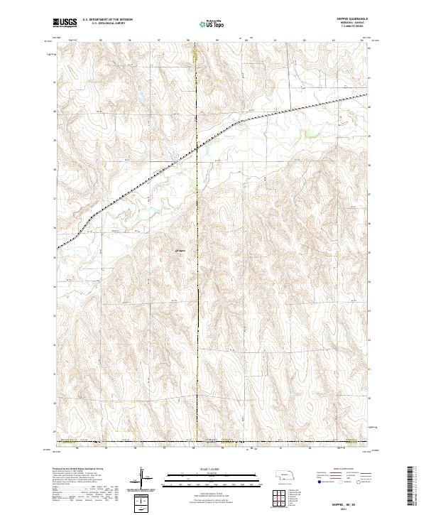 USGS Topographic Map – Shippee
