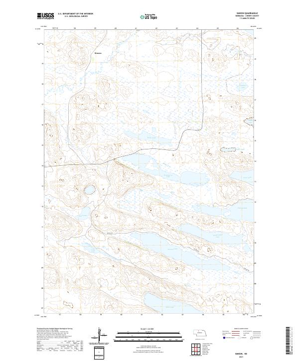 USGS Topographic Map – Simeon