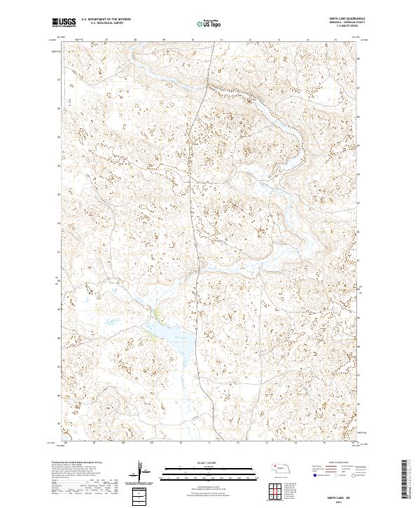 USGS Topographic Map – Smith Lake
