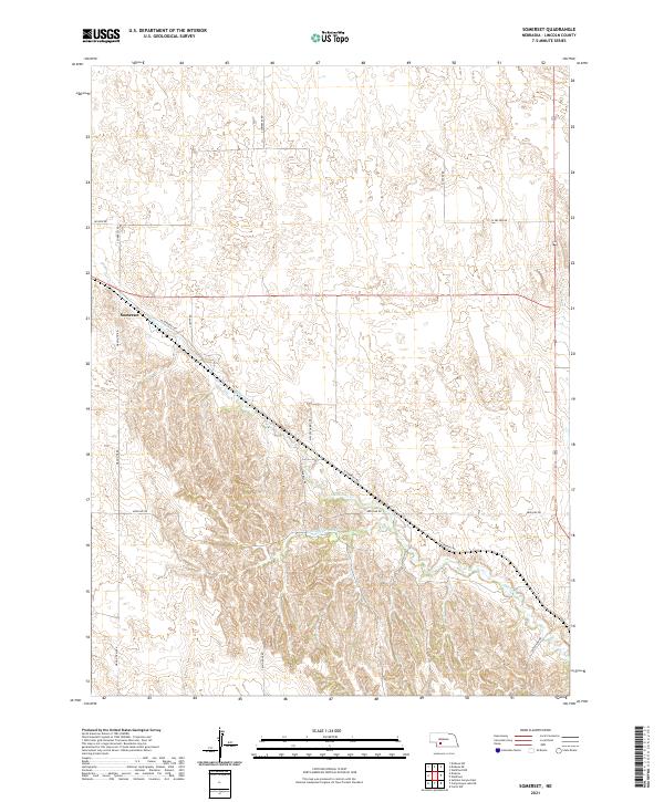USGS Topographic Map – Somerset