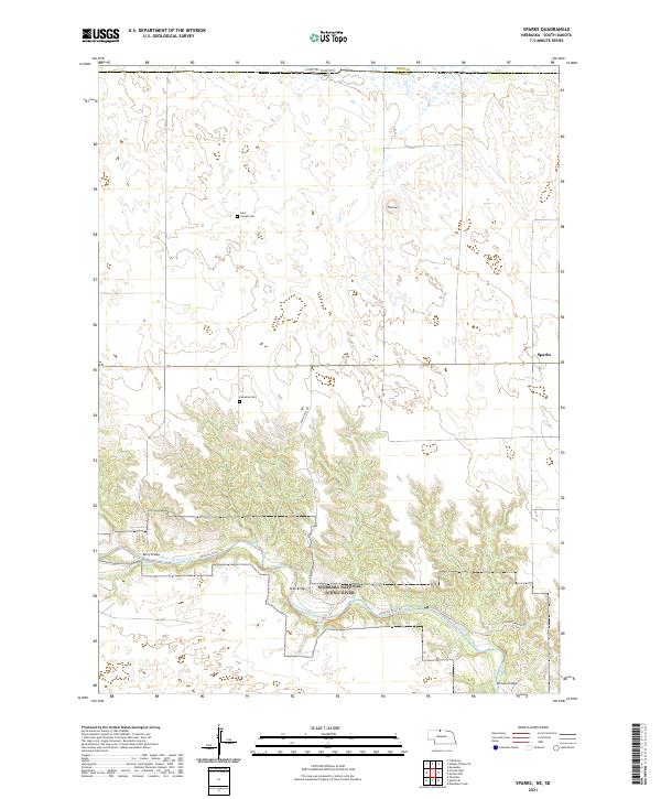 USGS Topographic Map – Sparks