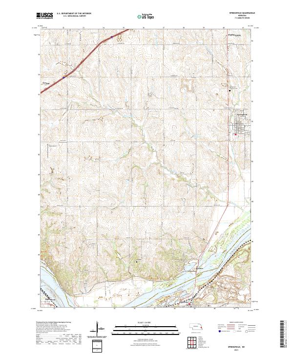 USGS Topographic Map – Springfield