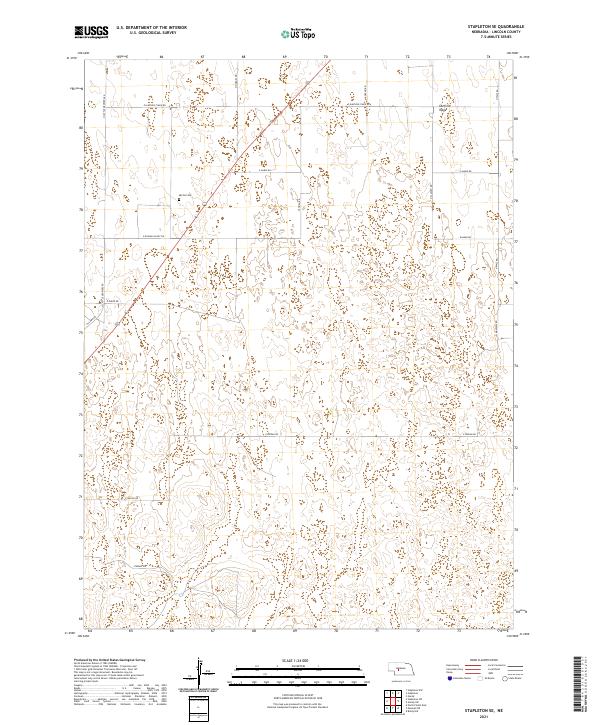 USGS Topographic Map – Stapleton SE