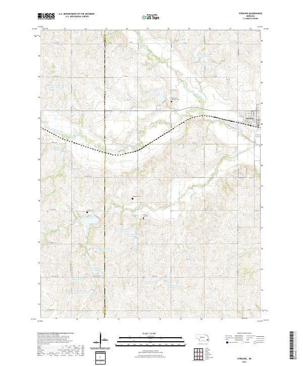 USGS Topographic Map – Sterling
