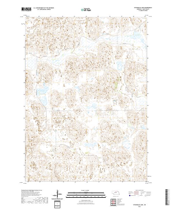 USGS Topographic Map – Stockdale Lake
