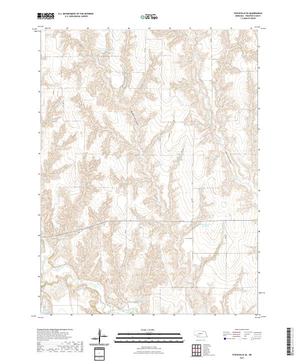 USGS Topographic Map – Stockville SE