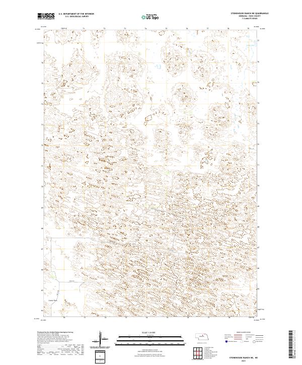 USGS Topographic Map – Stonehouse Ranch NE