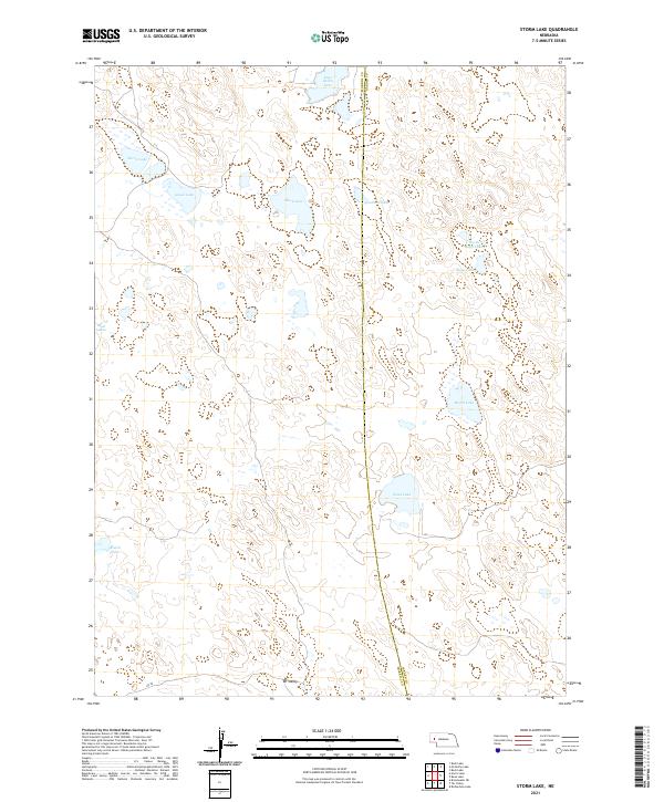 USGS Topographic Map – Storm Lake