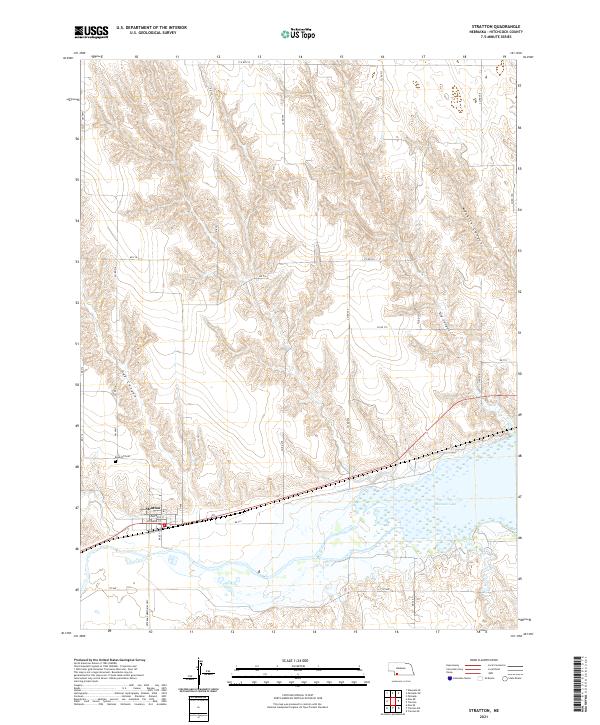 USGS Topographic Map – Stratton