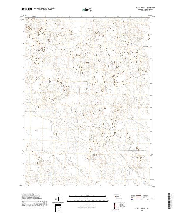 USGS Topographic Map – Sugar Loaf Hill