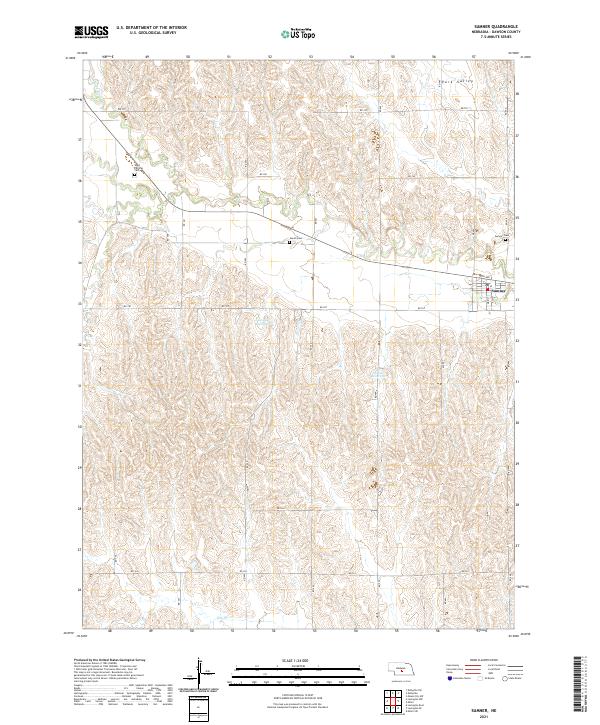 USGS Topographic Map – Sumner