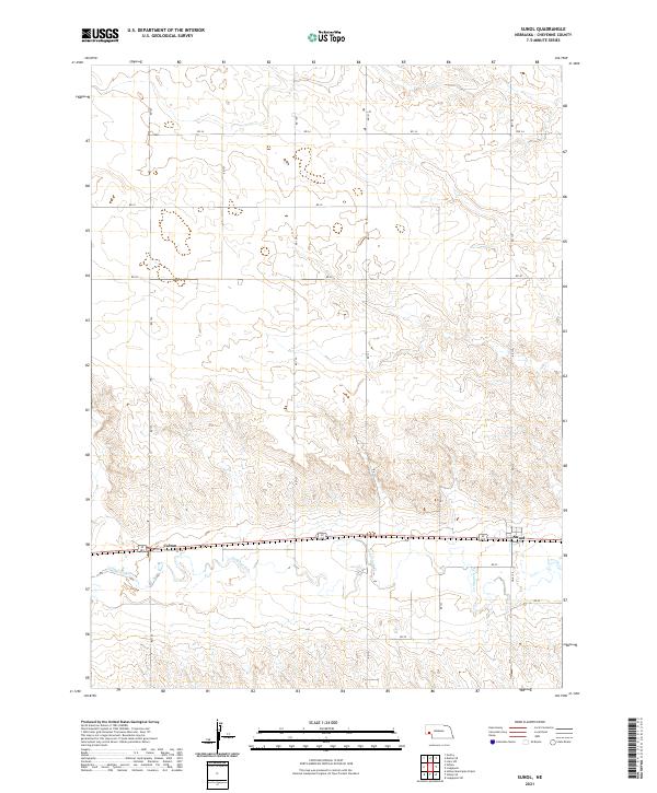 USGS Topographic Map – Sunol