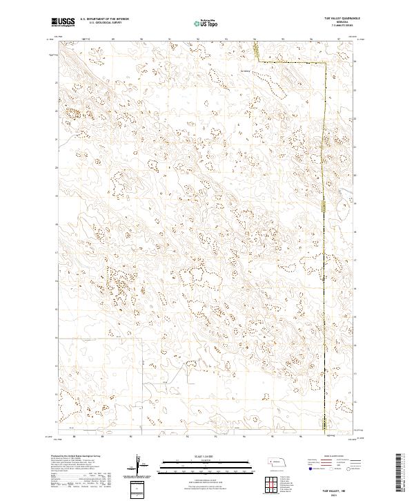 USGS Topographic Map – Tar Valley