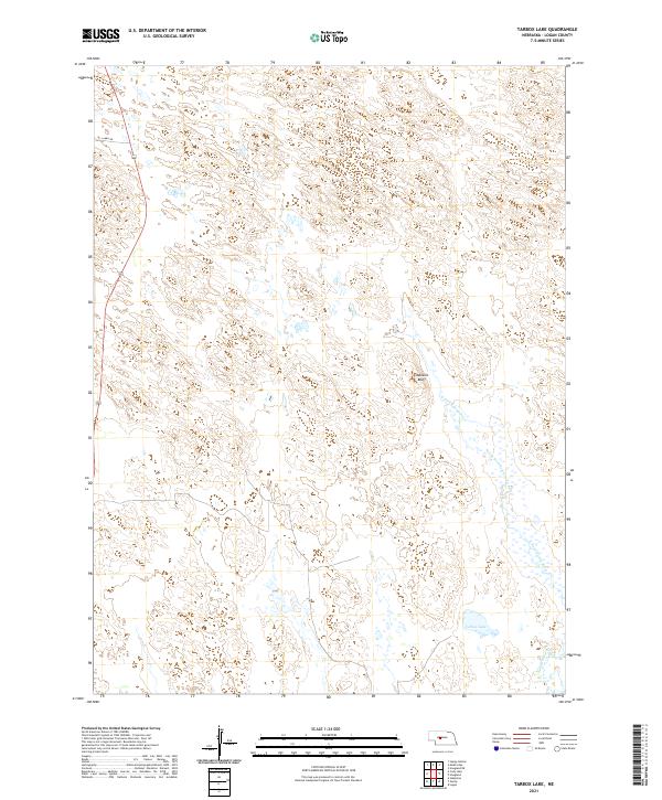 USGS Topographic Map – Tarbox Lake