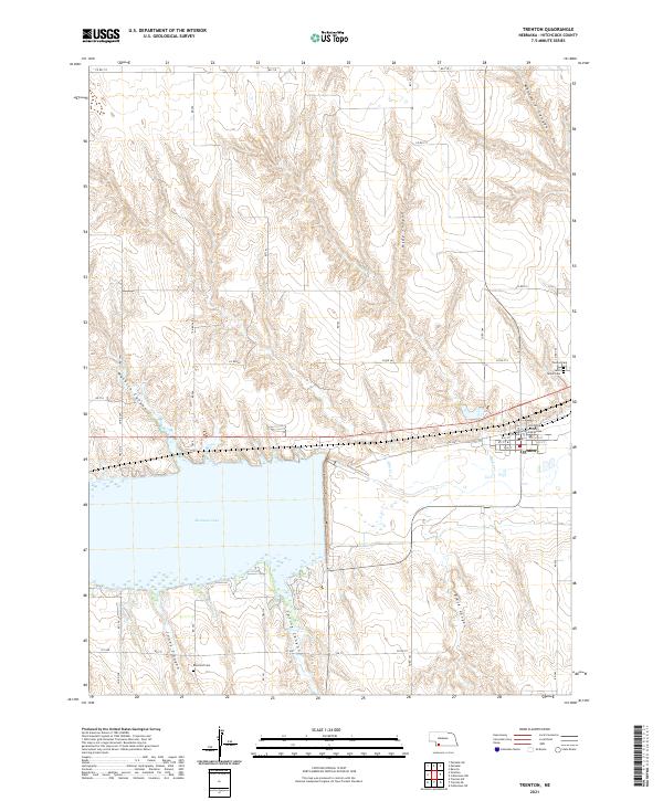 USGS Topographic Map – Trenton